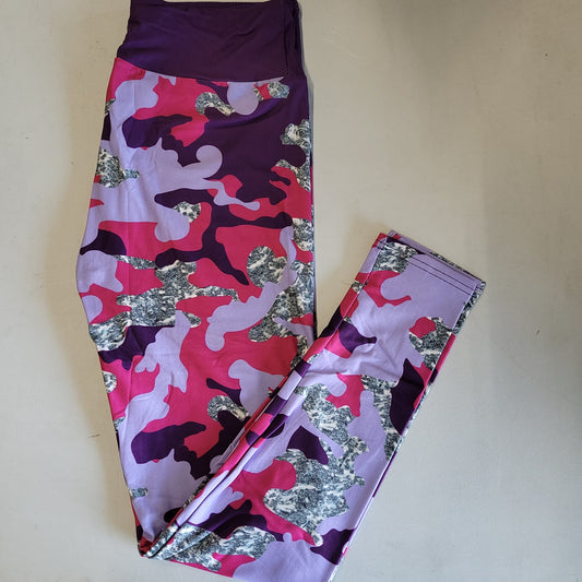 Purple&Pink Camo legging