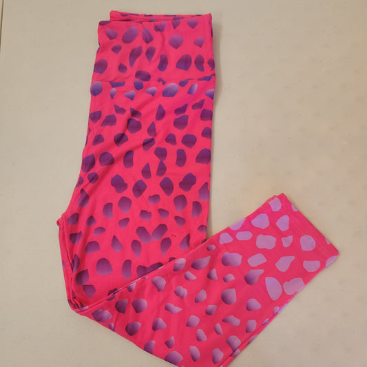 Multicolor Cheetah Print capris