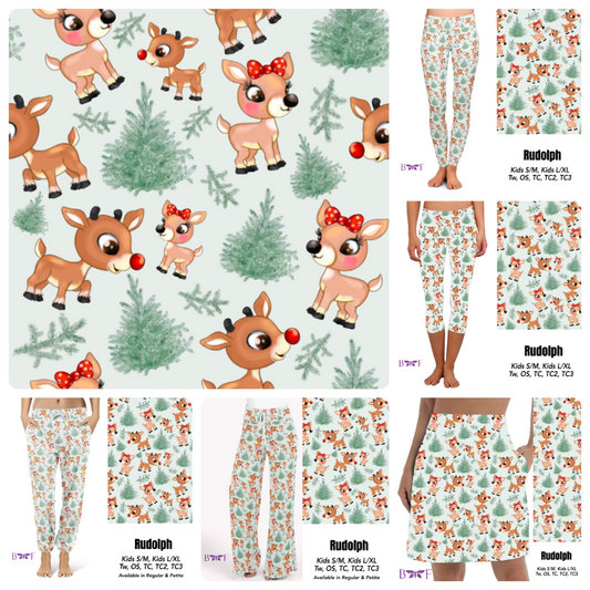 Rudolph leggings, capris, and skorts with pockets
