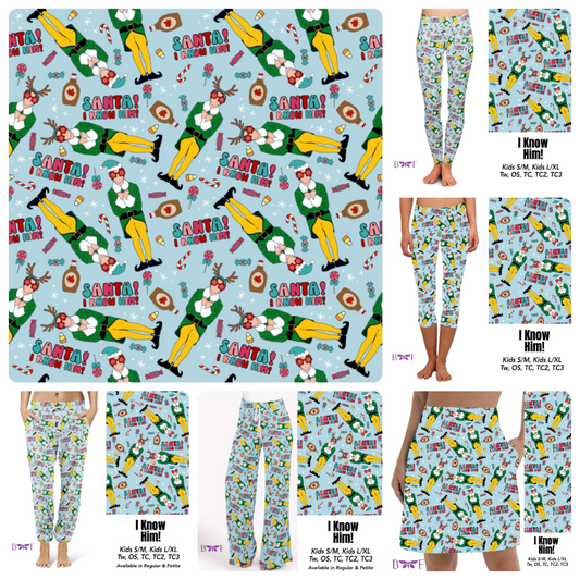 I Know Him! Leggings and loungers with pockets