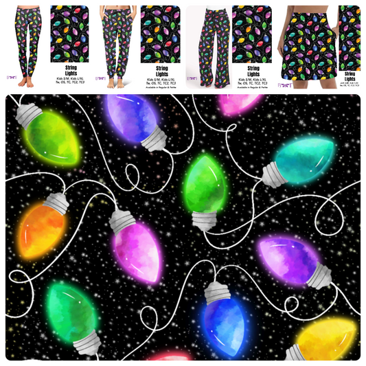 String Lights skorts and leggings with pockets