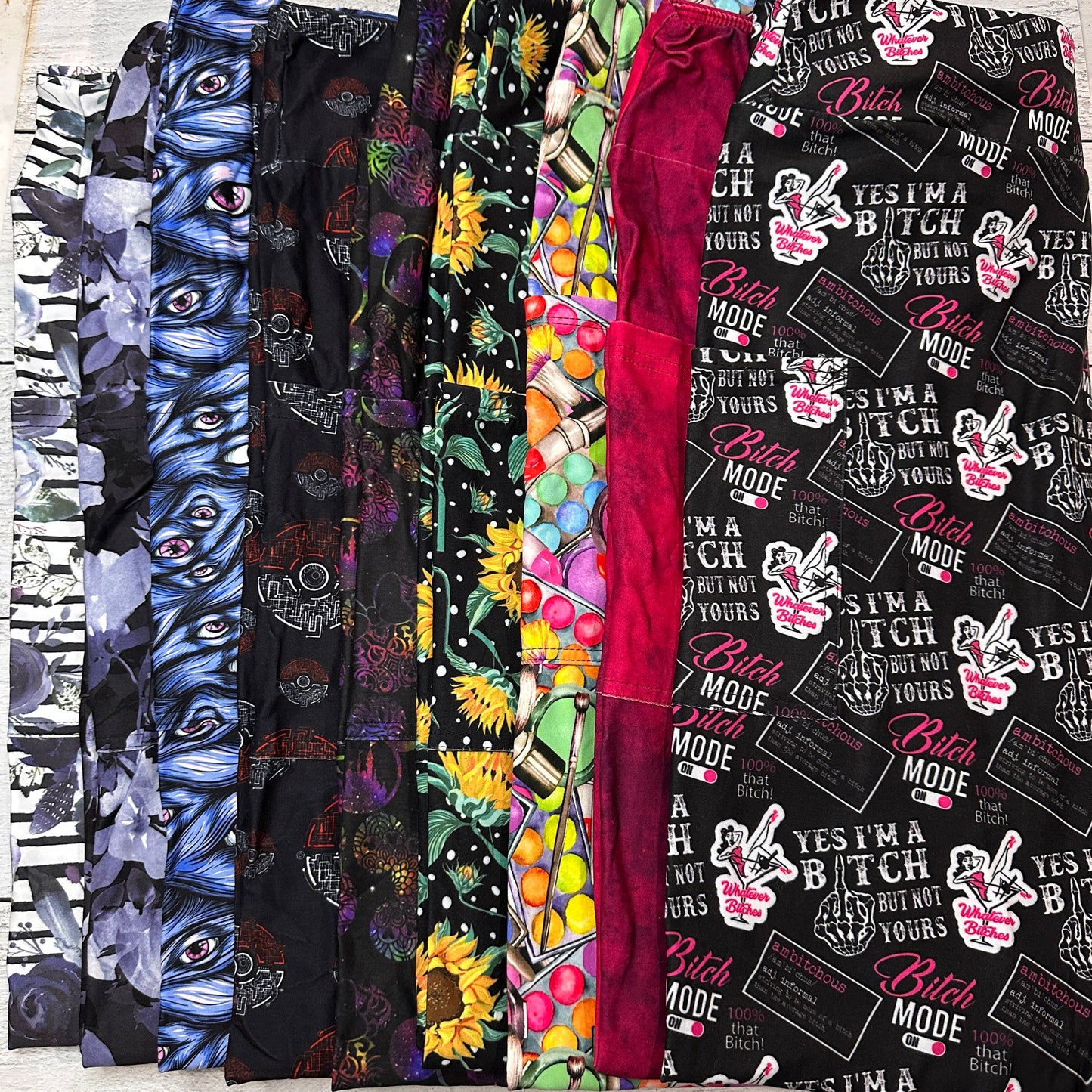 TC2 - Adult Leggings with Pockets Bundle - 10