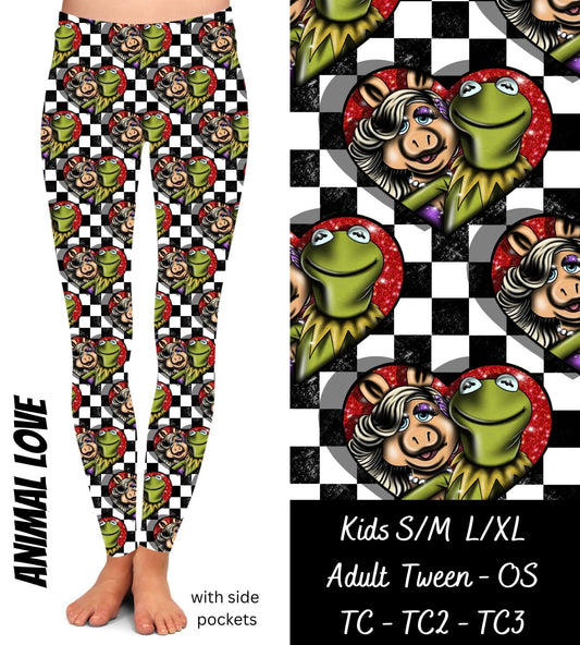 Animal Love - Leggings with Pockets