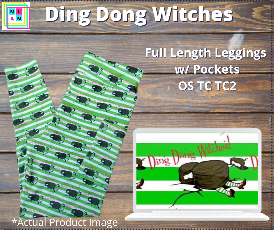 Ding Dong Witches Full Length w/ Pockets