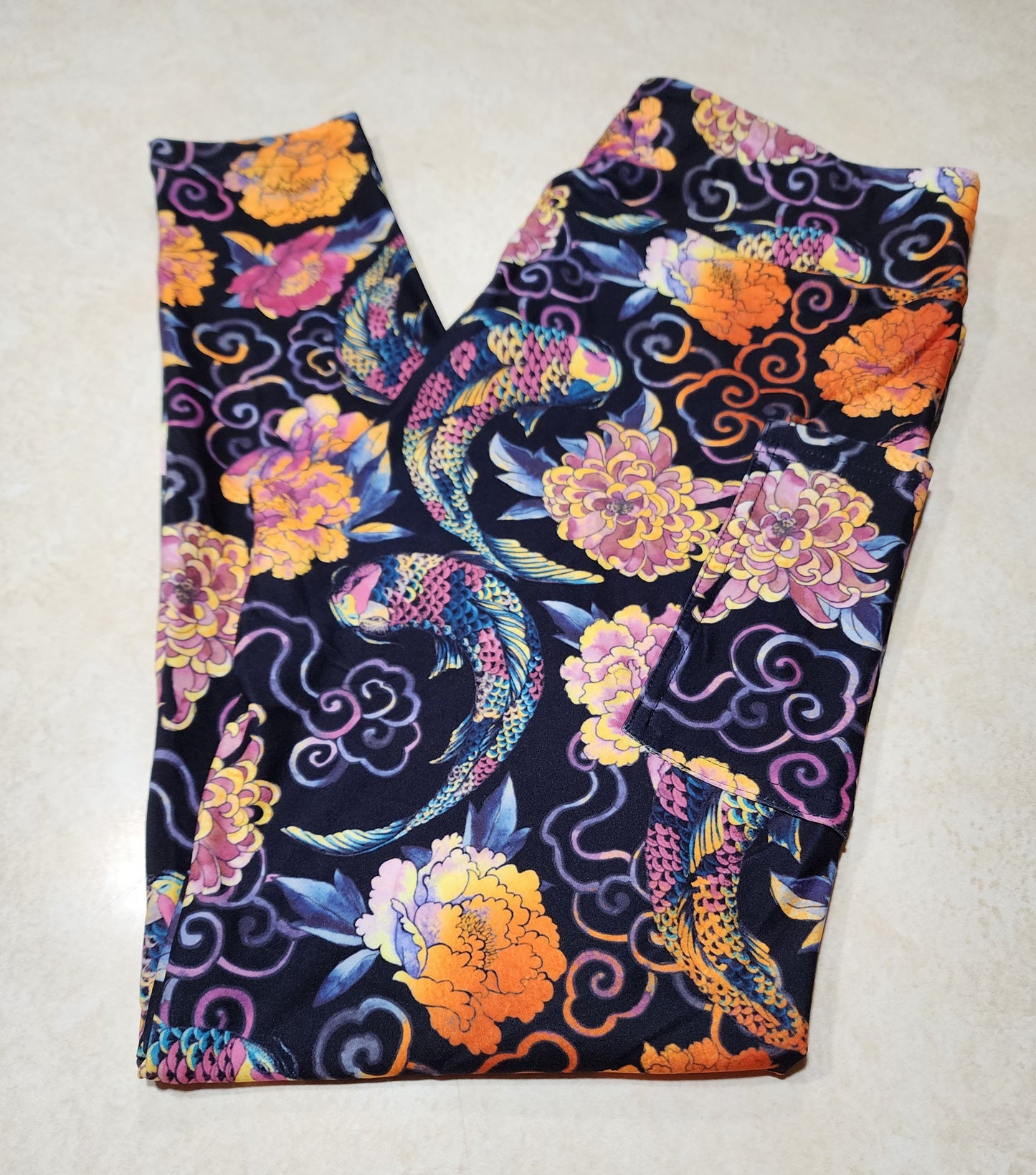Mystical Koi Full Length w/ Pockets