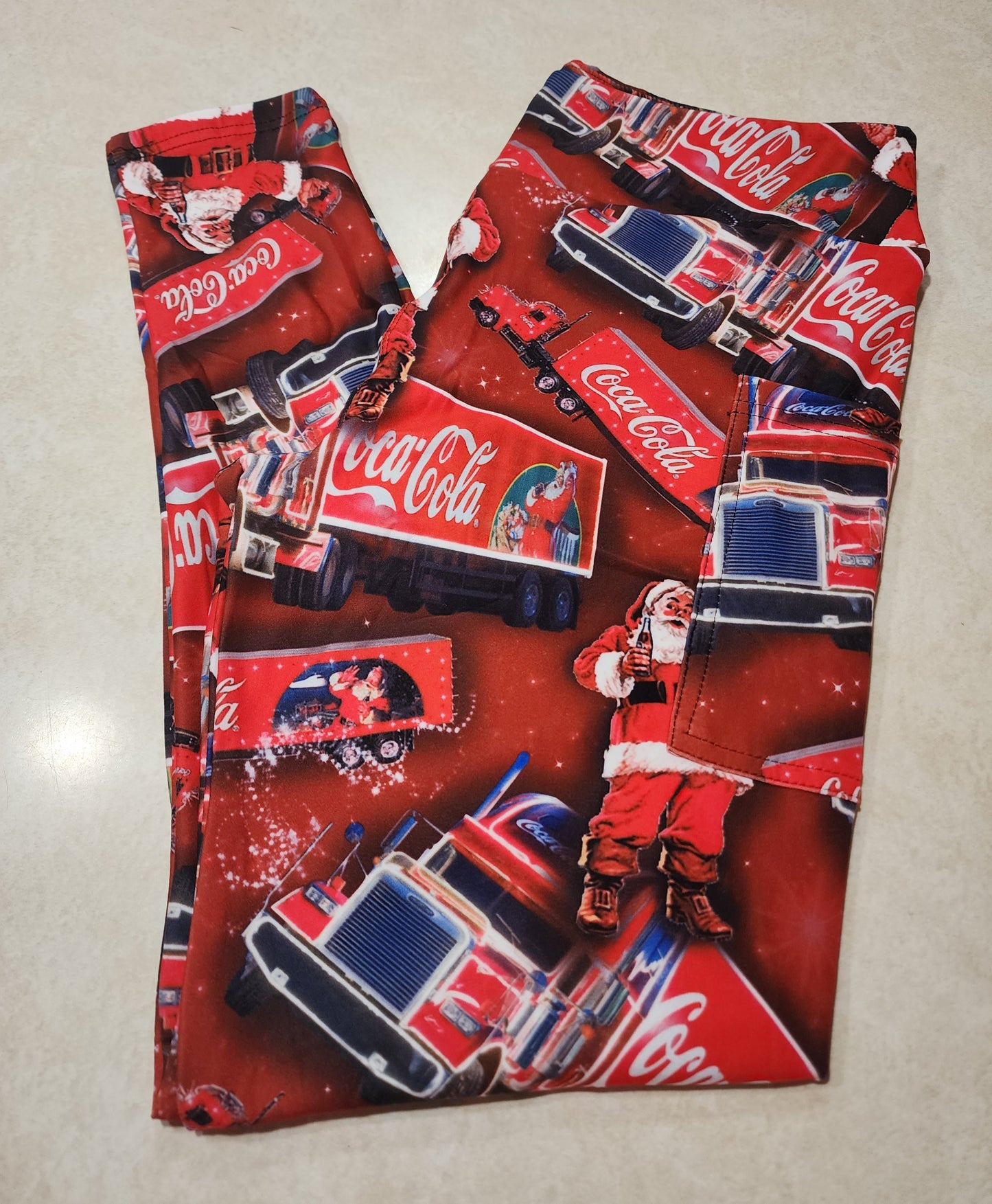 Cola Christmas Full Length Leggings