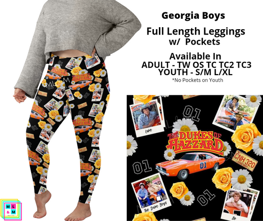 Georgia Boys Full Length Leggings