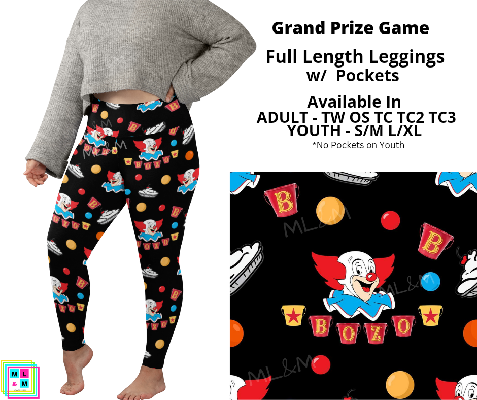 Grand Prize Game Full Length Leggings