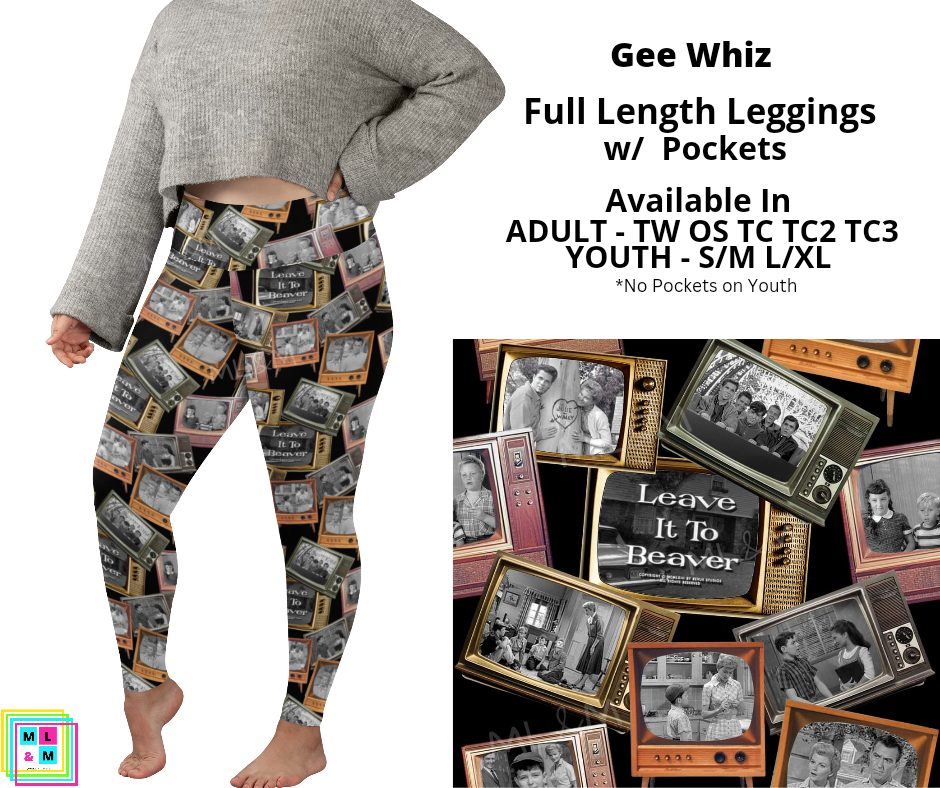 Gee Whiz Full Length Leggings