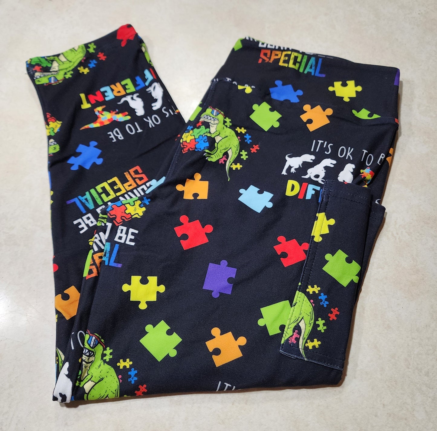 Different Dino Capri Length w/ Pockets