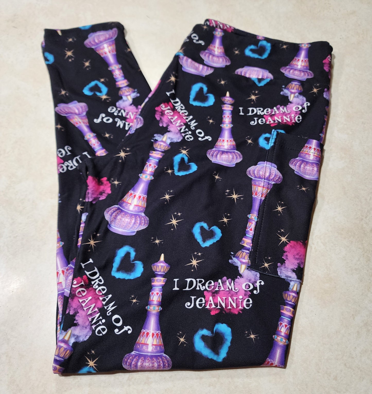 Dreamy Lamp Full Length Leggings