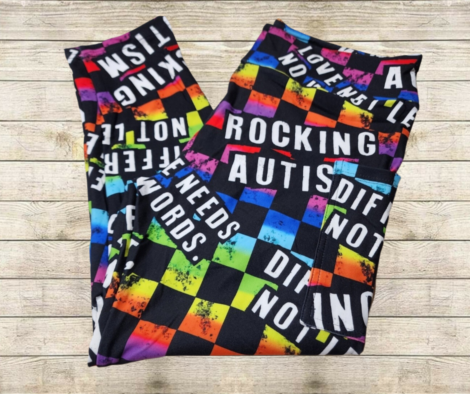 Rocking Autism Capri Length w/ Pockets