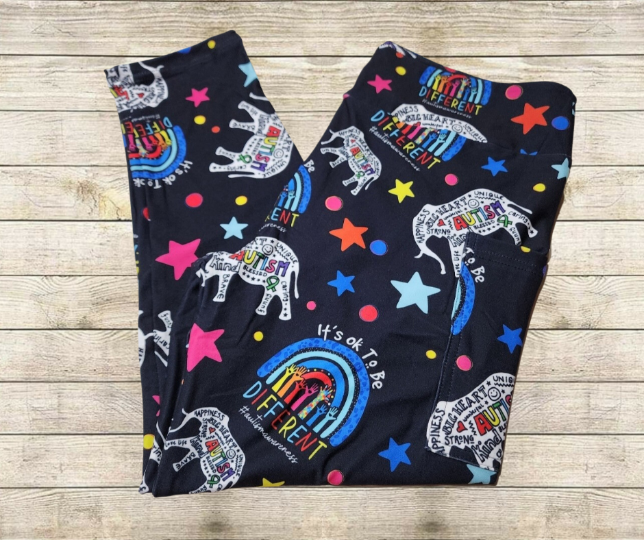 Ok To Be Different Capri Length w/ Pockets