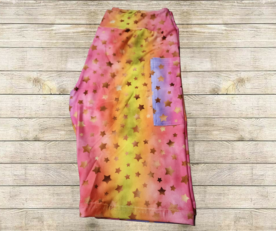 Gold Star Rainbow 10" Jamaica Shorts