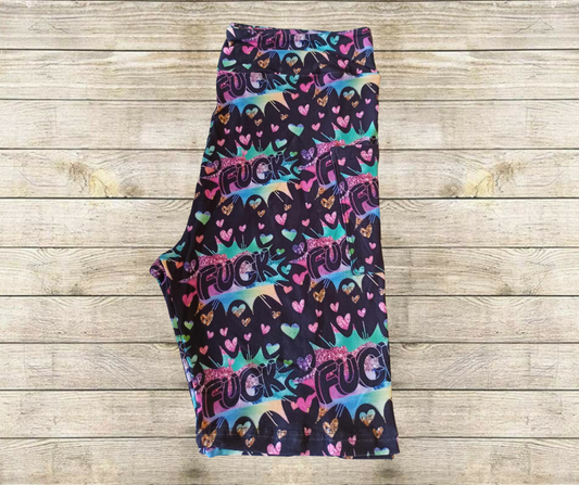 F Bomb Hearts 10" Jamaica Shorts