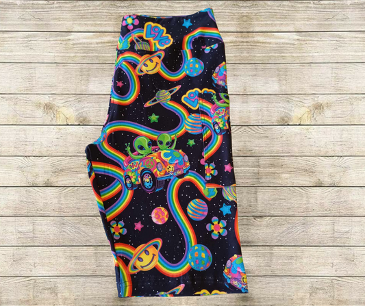 90s Space Friends 10" Jamaica Shorts