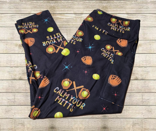 SB Calm Your Mitts Capri Length w/ Pockets