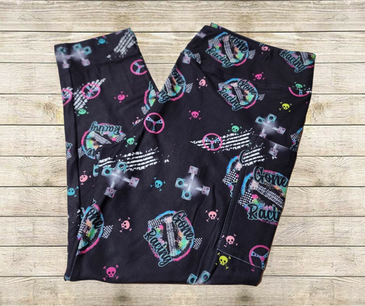 Gone Racing Capri Length w/ Pockets