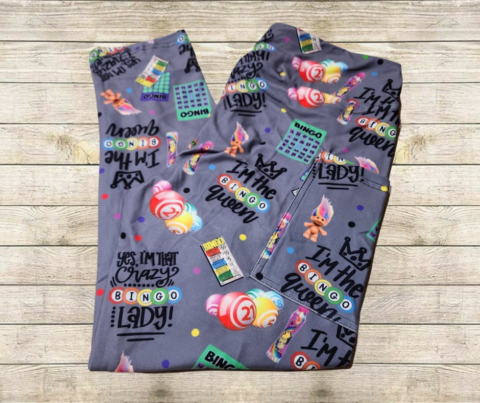 Bingo Queen Capri Length w/ Pockets