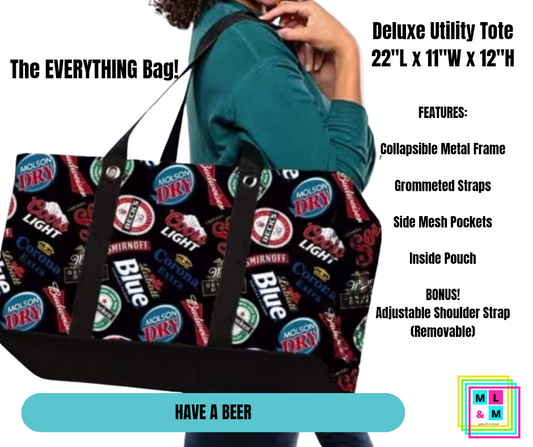 Have a Beer Collapsible Tote