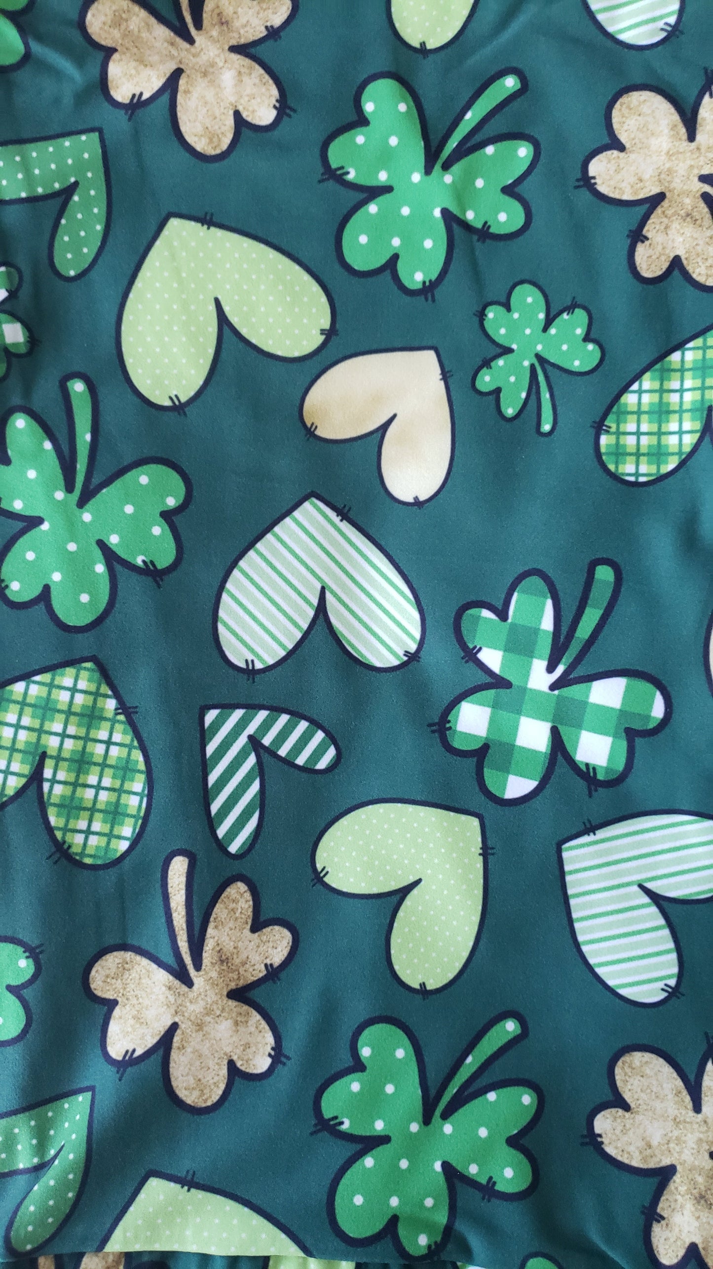 Hearts and Shamrocks leggings without pockets