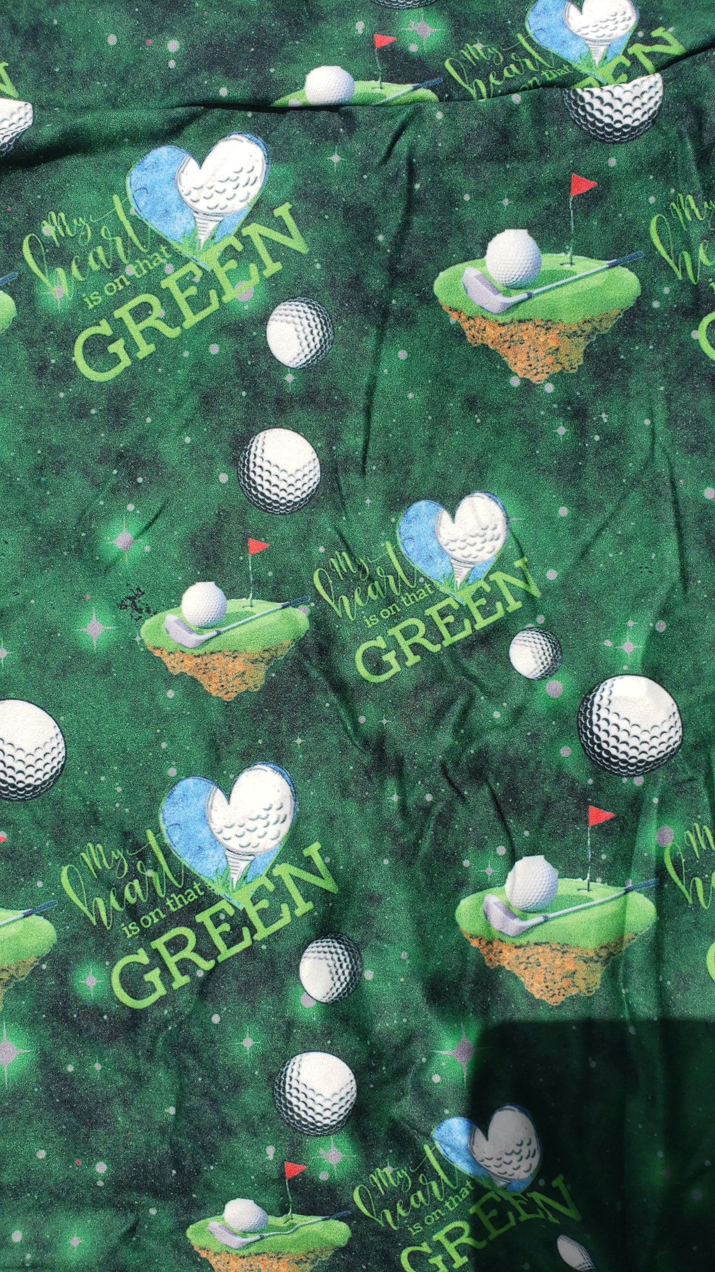 On the green skorts with pockets