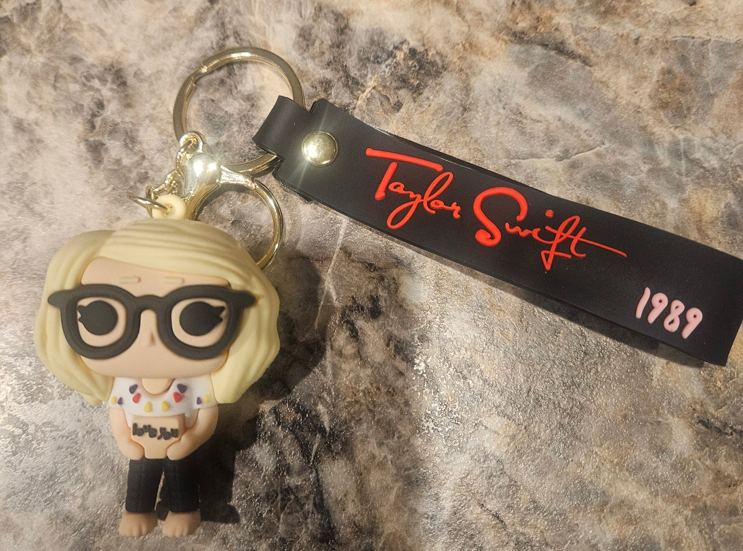 SWIFTIE keychains/book bag clips