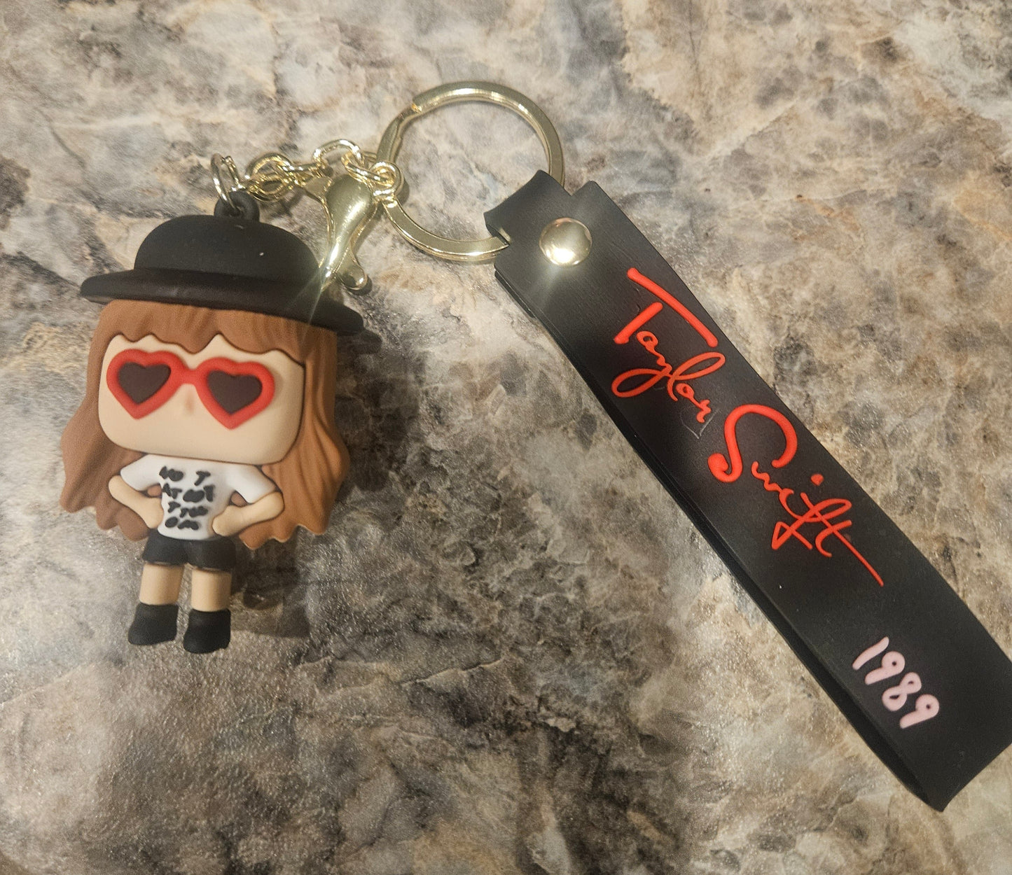 SWIFTIE keychains/book bag clips