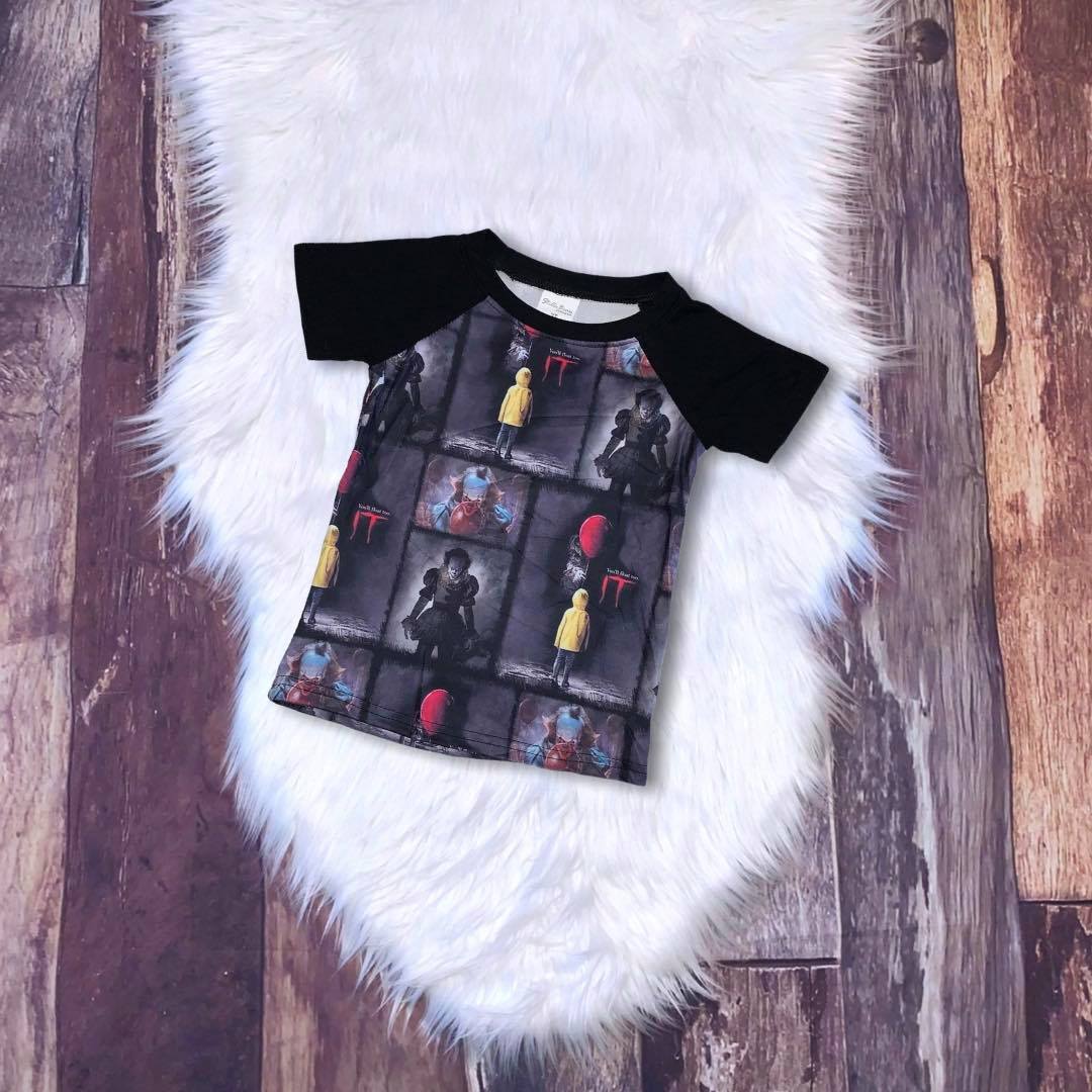 Halloween Horror You'll Float Too Raglan