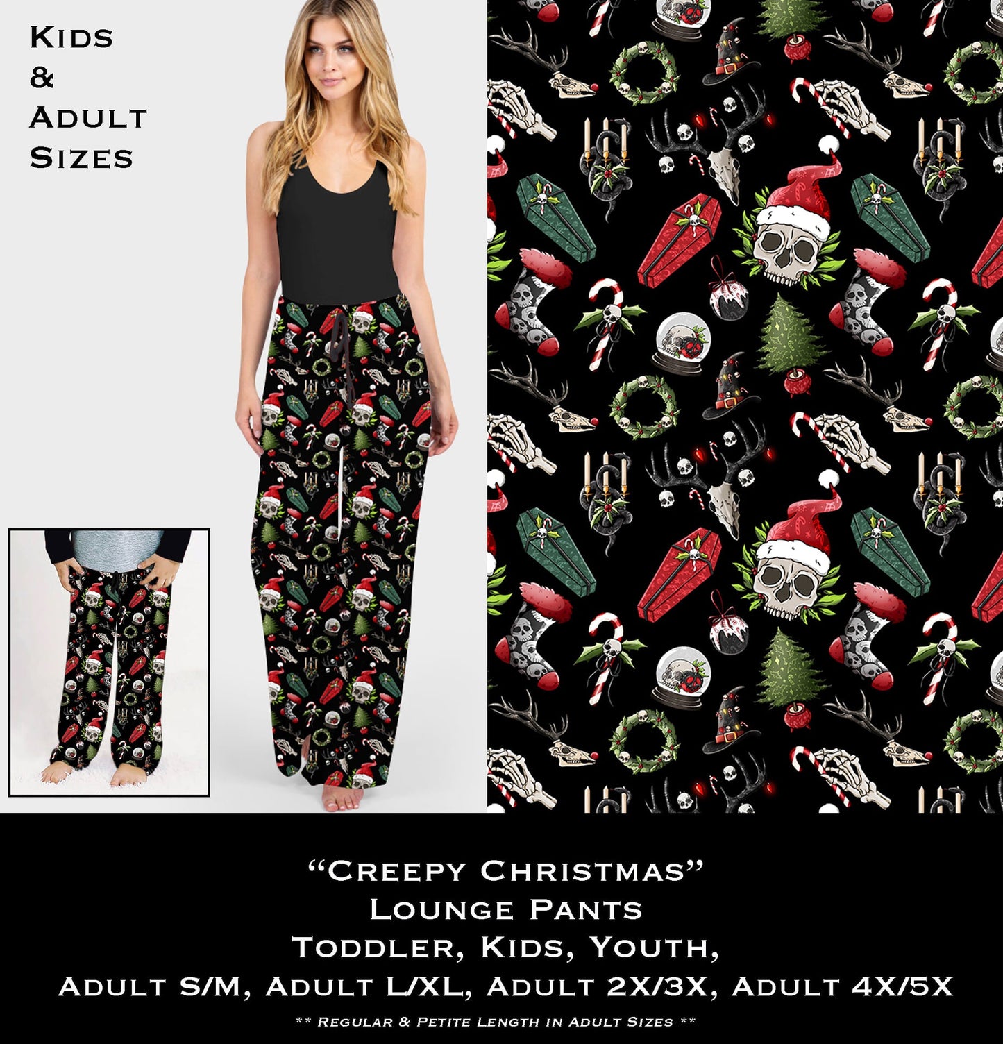 Creepy Christmas - Lounge Pants