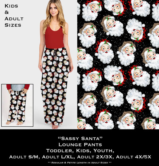 Sassy Santa - Lounge Pants