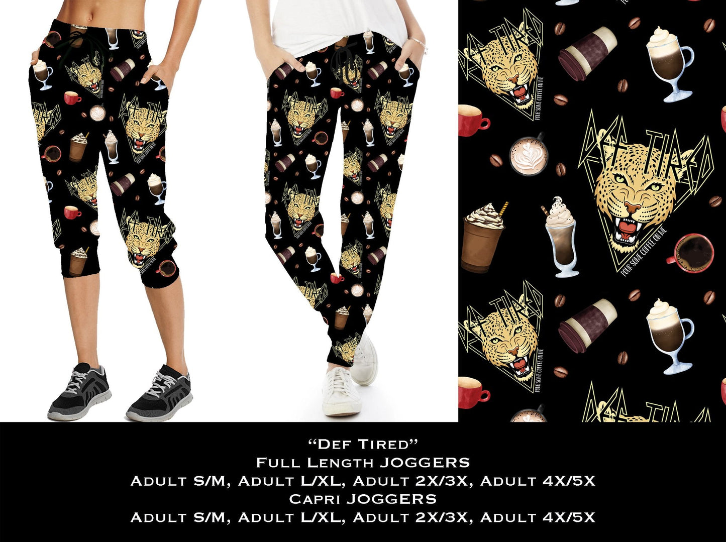 Def Tired Full & Capri Joggers