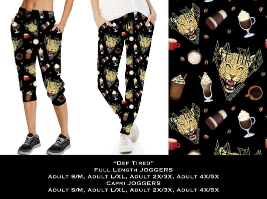 Def Tired Full & Capri Joggers