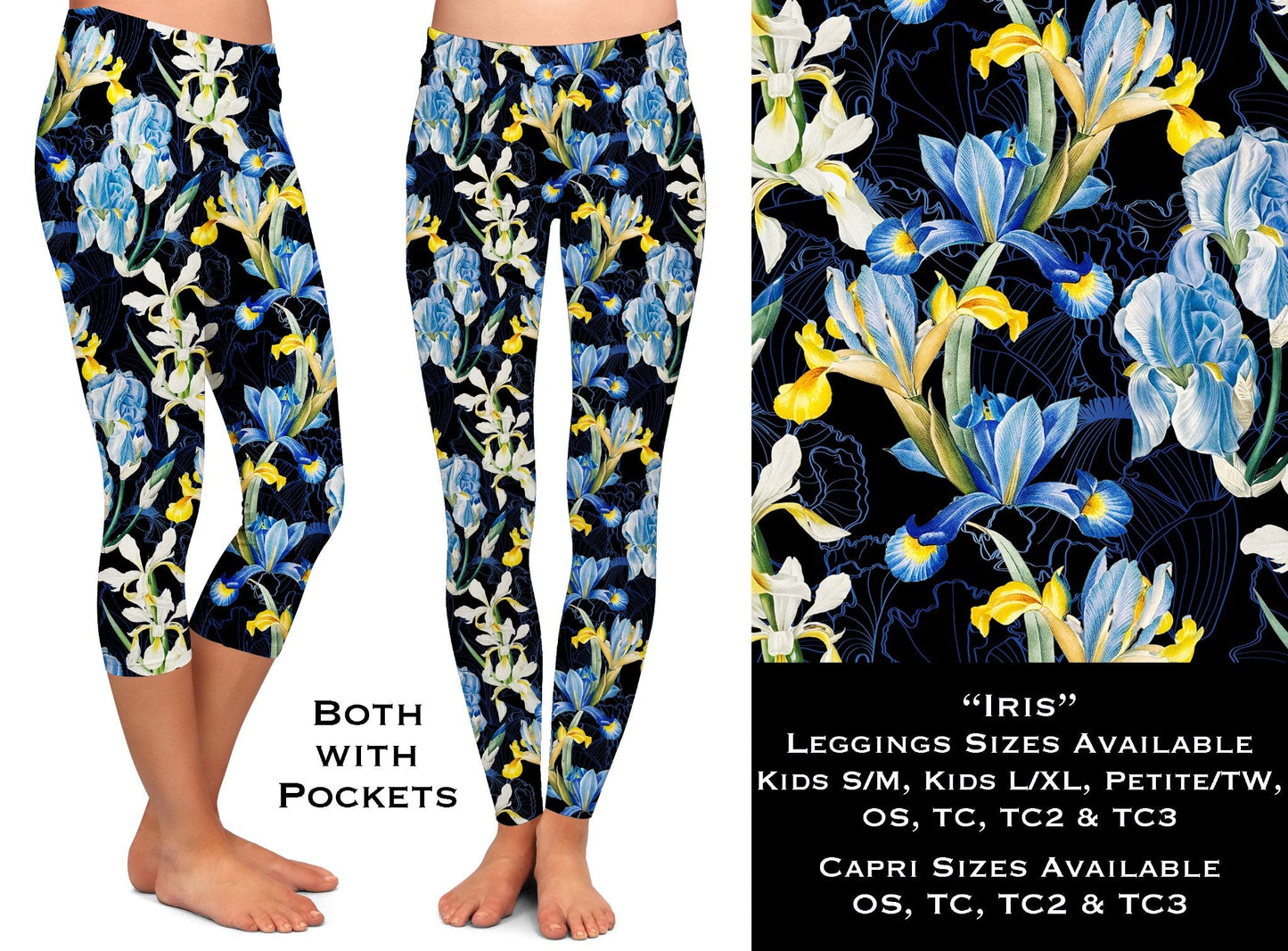 Iris Leggings & Capris with Pockets