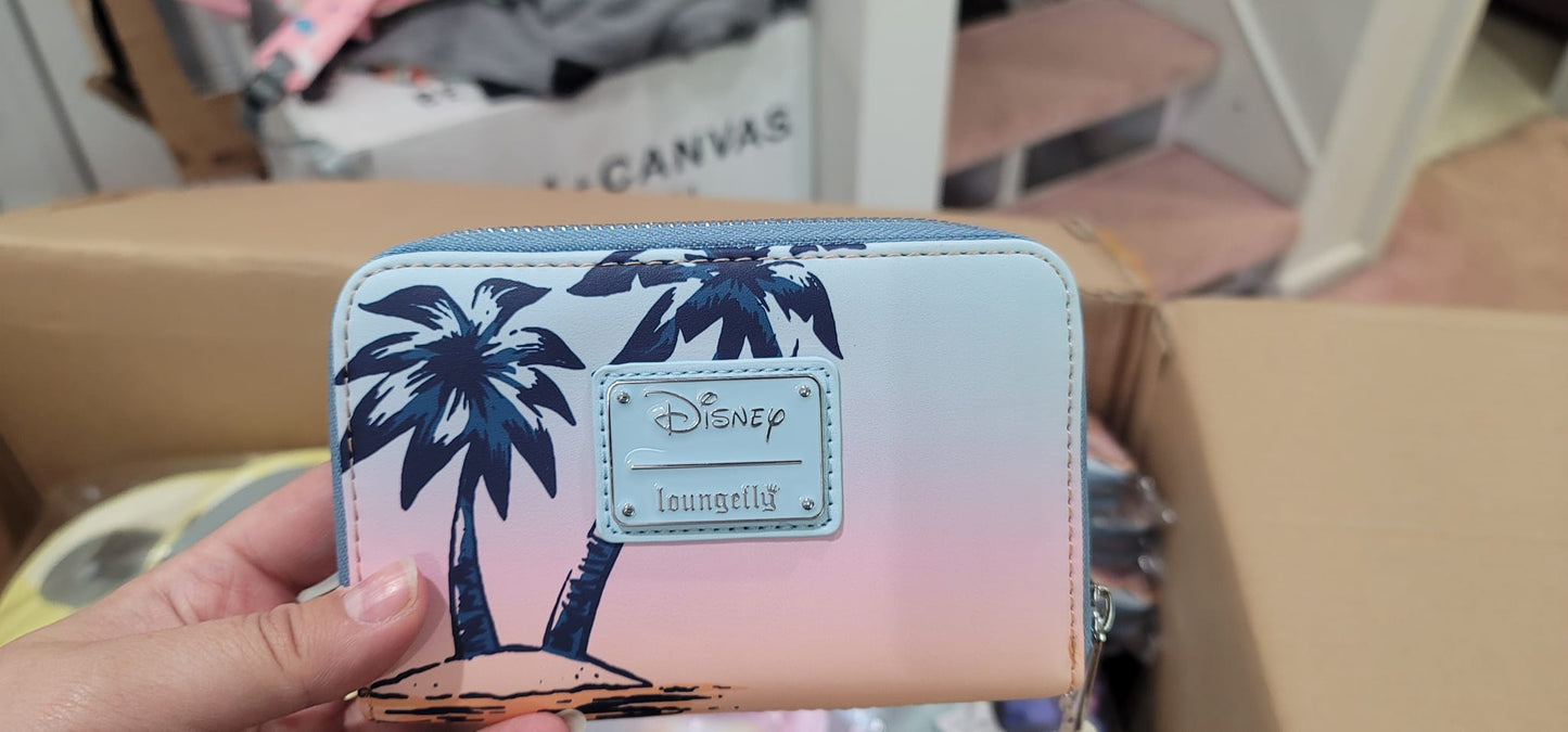 Lilo & Stitch Angel and Stitch Snow Cone Date Zip Around Wallet