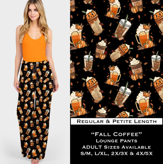 Fall Coffee Lounge Pants