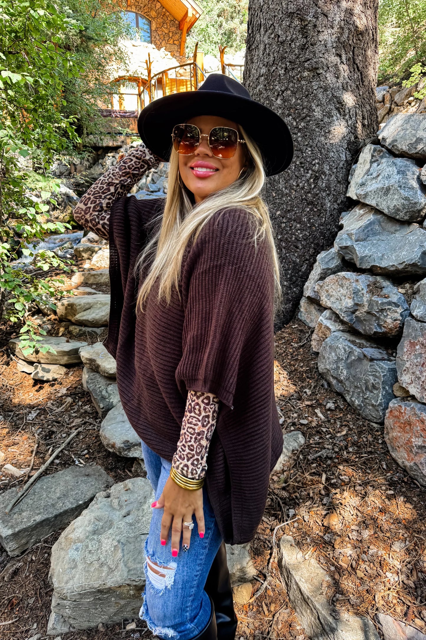 PREORDER: Fall Meg Pullover Poncho