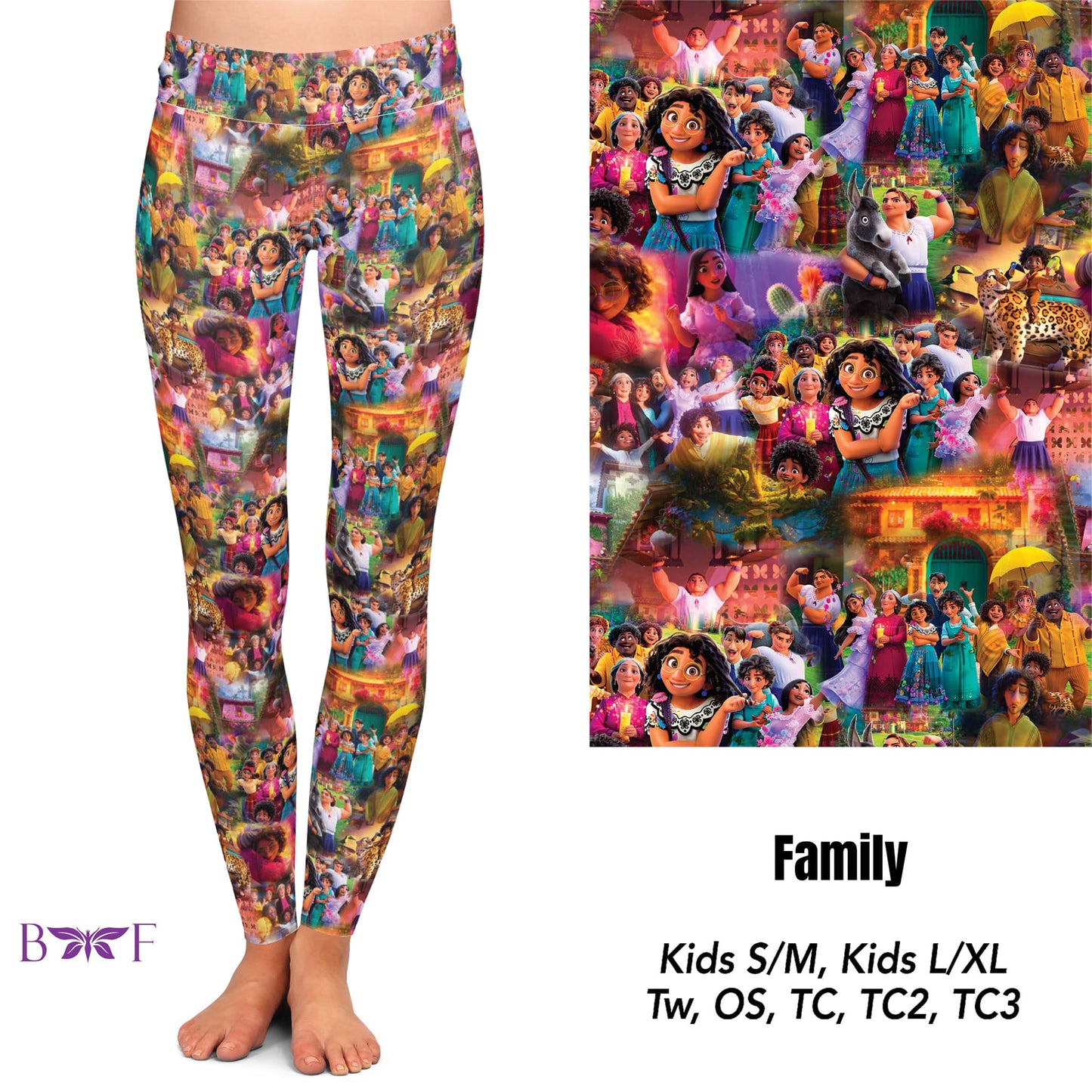 Family Leggings with pockets