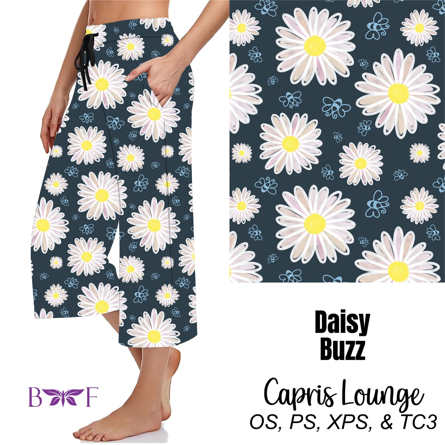 Daisy Buzz 7" jogger shorts with pockets