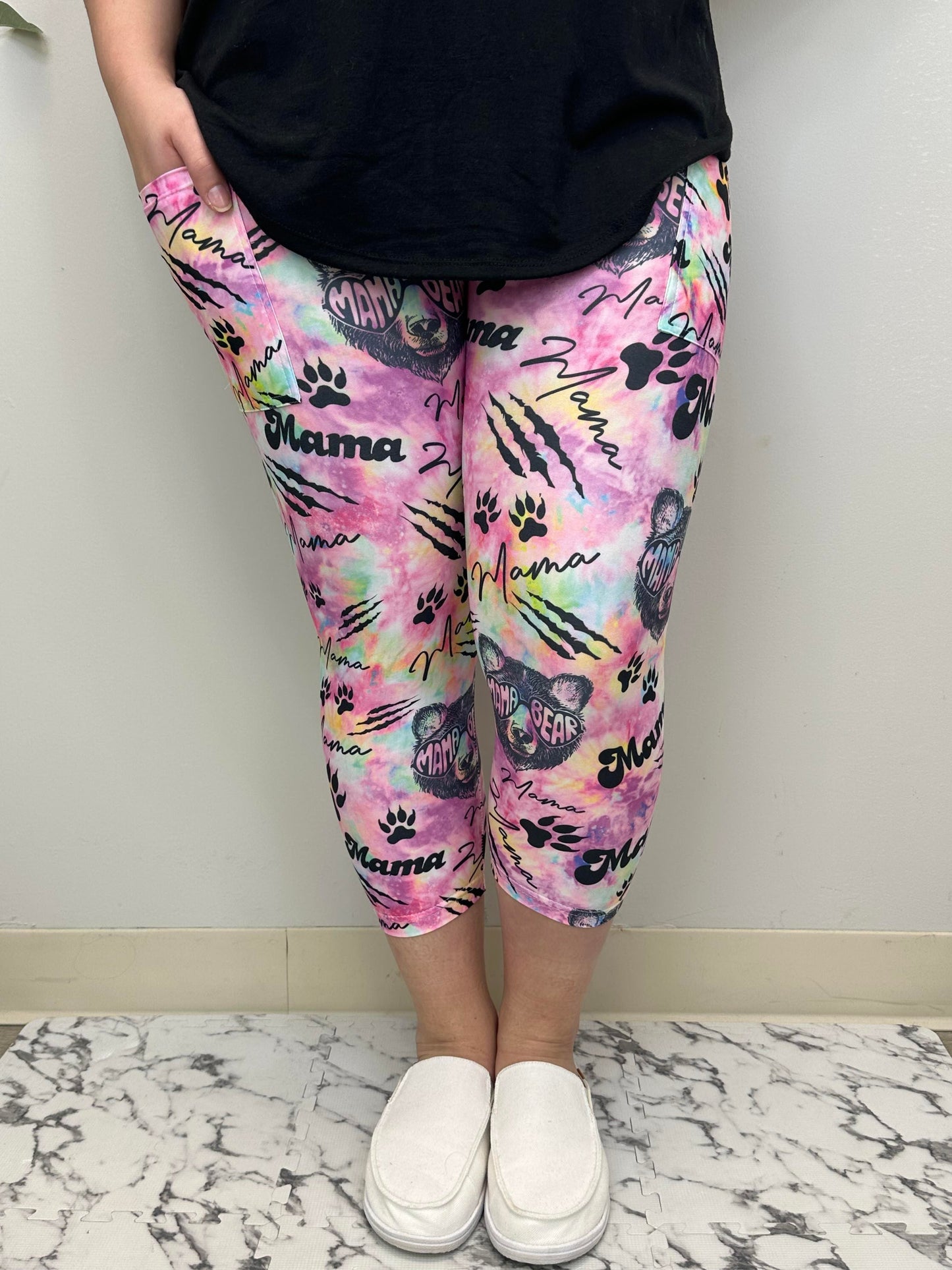 Mama Bear Capri w/ Pockets