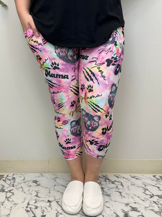 Mama Bear Capri w/ Pockets