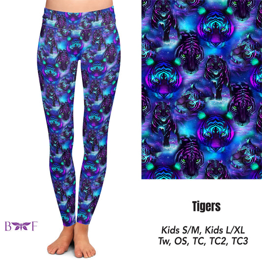 Tigers Leggings and Capris with pockets