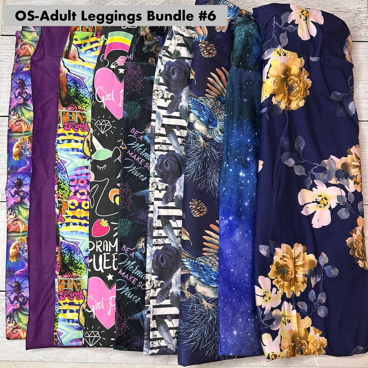 OS - Adult Leggings Bundle - 6