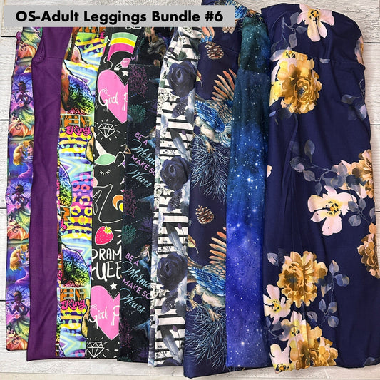 OS - Adult Leggings Bundle - 6