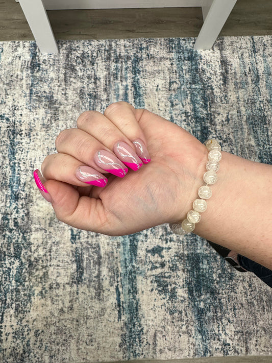 Clear Quartz Crystal Bracelet