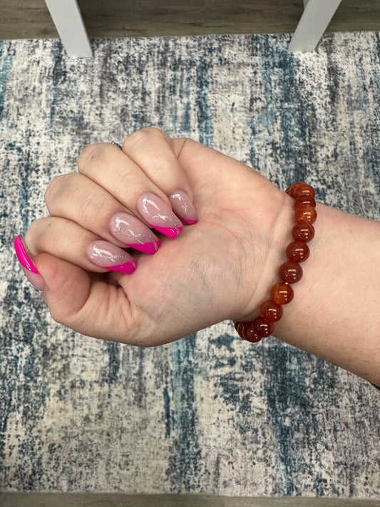 Red Jasper Crystal Bracelet