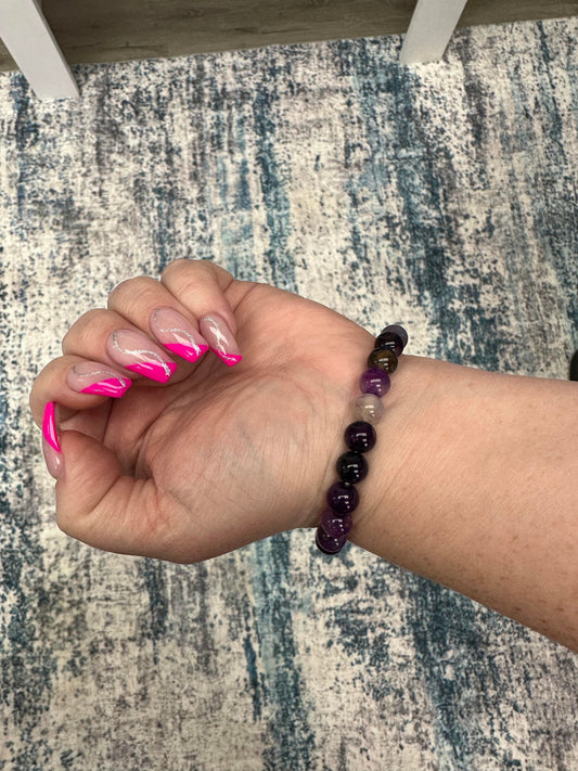 Amethyst Crystal Bracelet