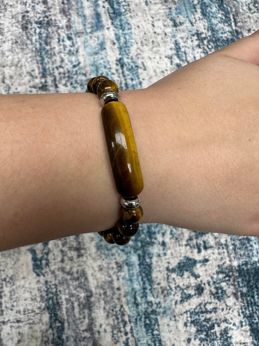 Tigers Eye Stone Bracelet
