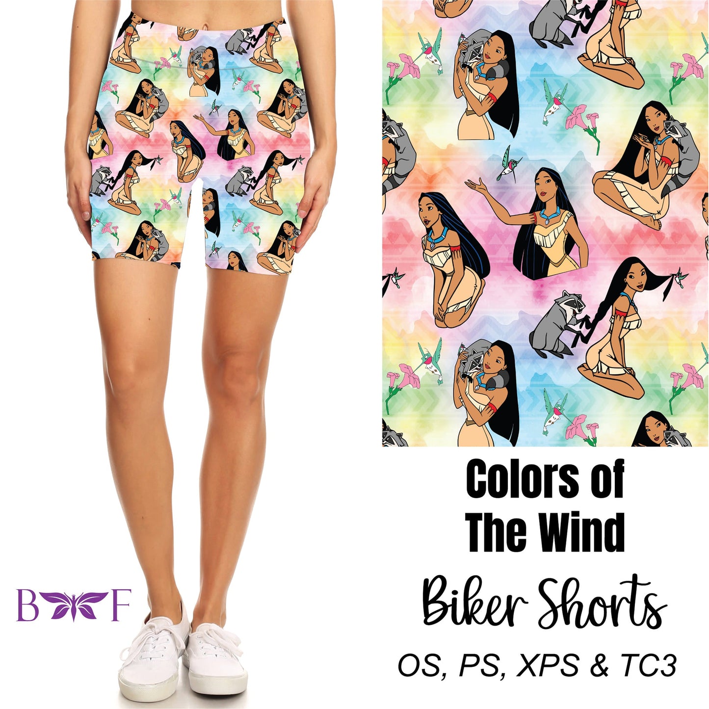 Colors of The Wind kids leggings with pockets