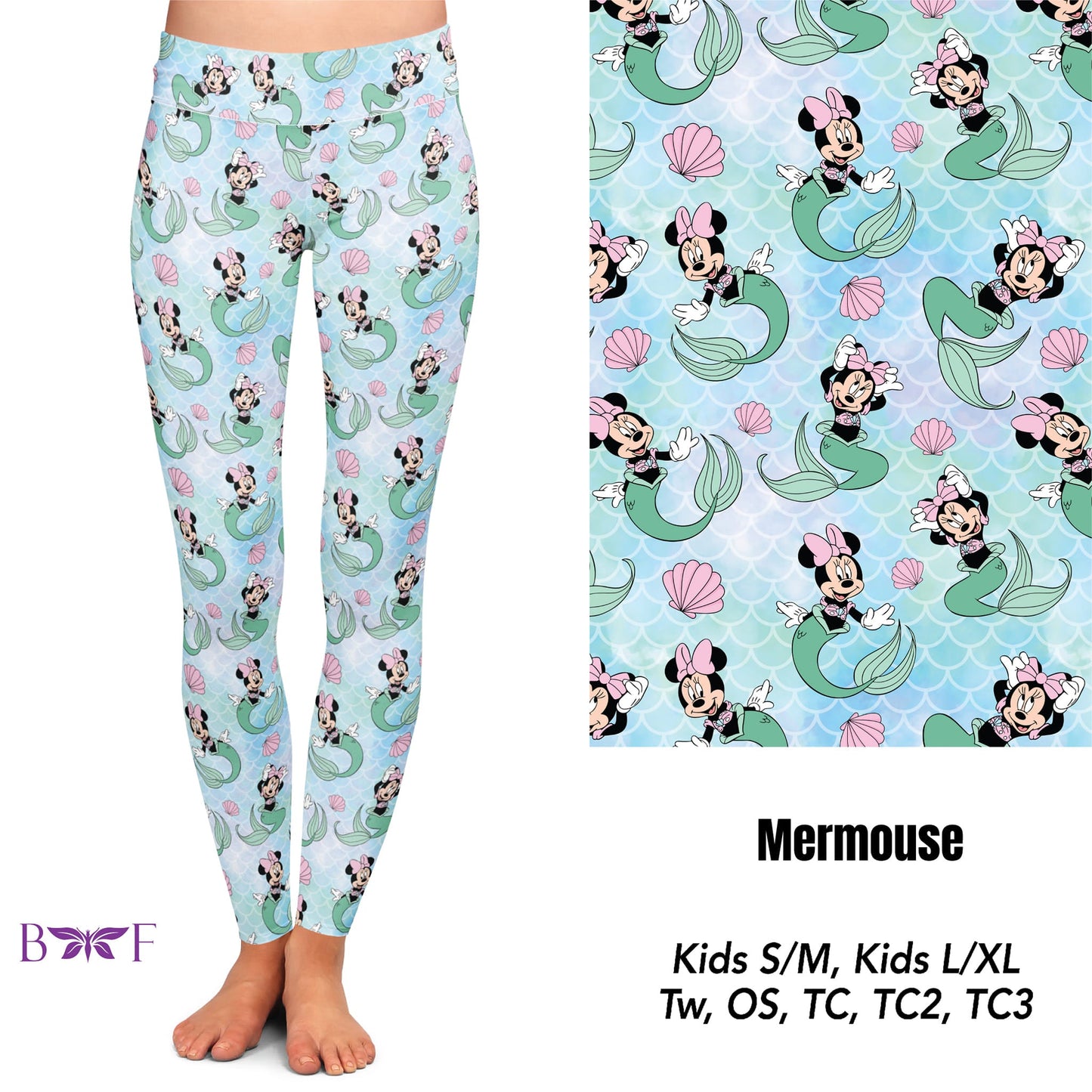 Mermouse Kids leggings